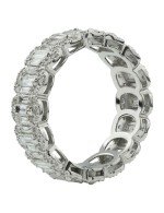 Кольцо из белого золота c бриллиантами