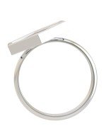 Кольцо из белого золота c перламутром