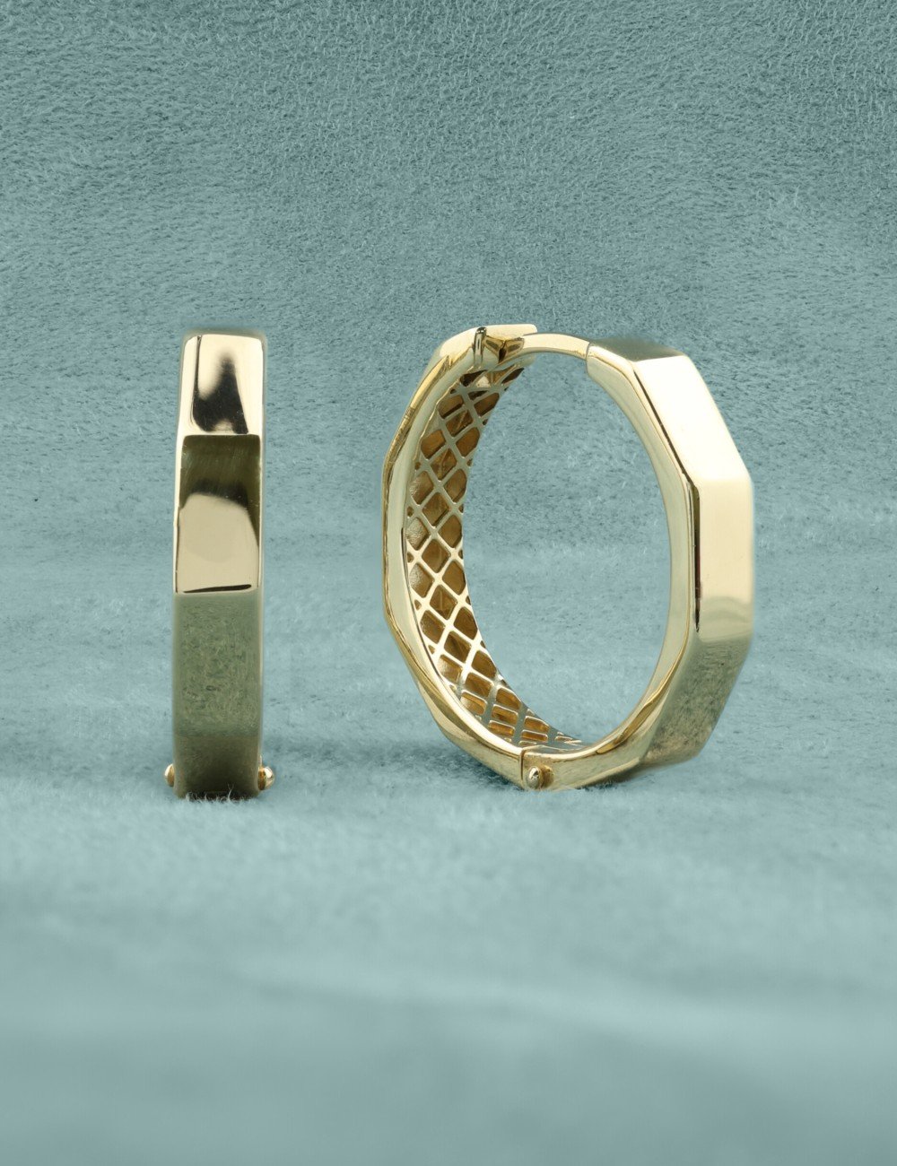 Серьги из лимонного золота