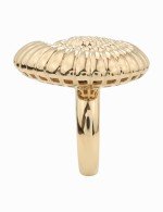 Кольцо из золота c рубином