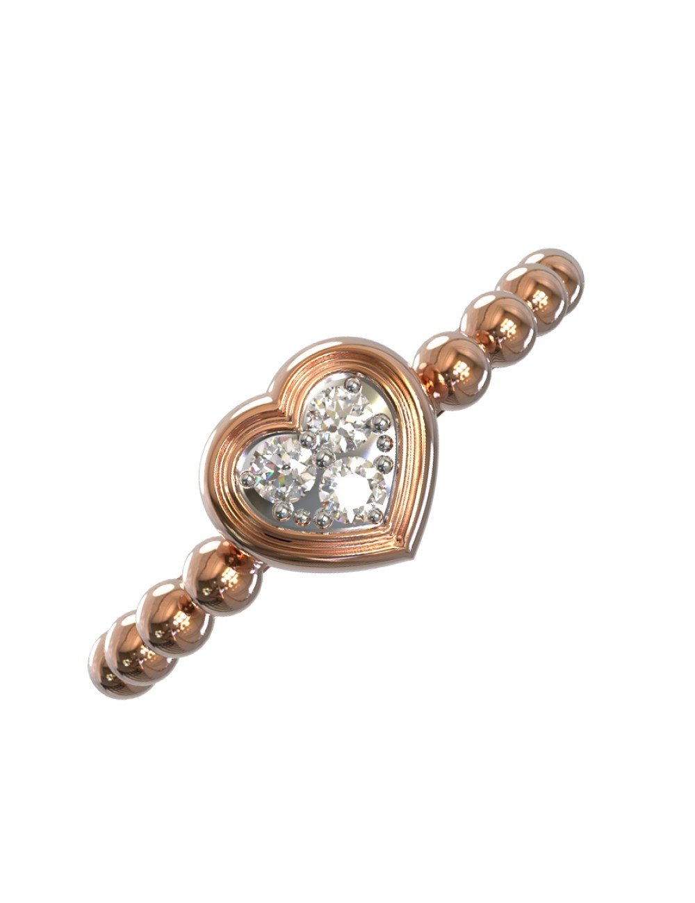 Кольцо из золота c бриллиантами