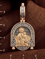 Образок из золота 585 пробы