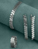 Серьги из белого золота