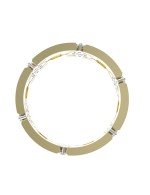 Кольцо из лимонного золота c бриллиантами