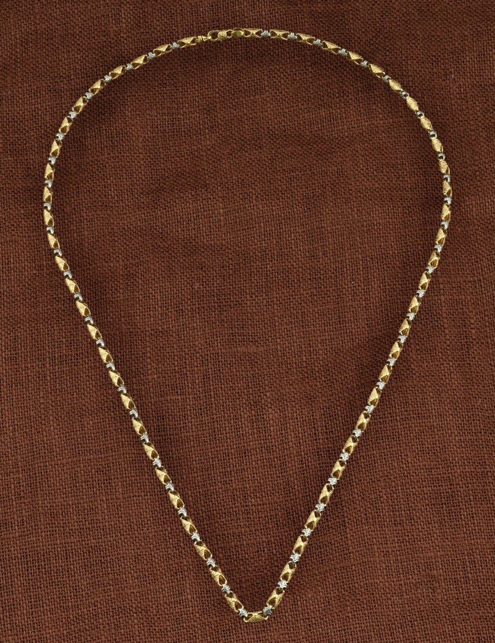 Цепь из лимонного золота