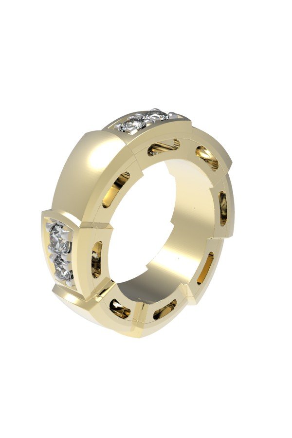 Подвеска из лимонного золота c бриллиантами