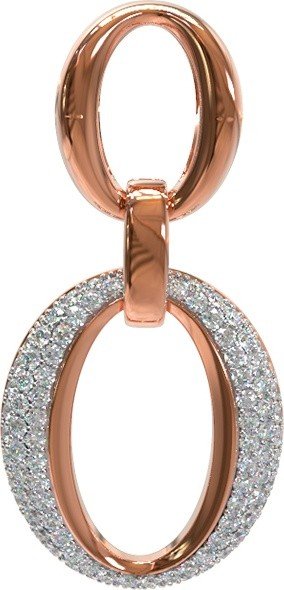 Подвеска из золота c бриллиантами