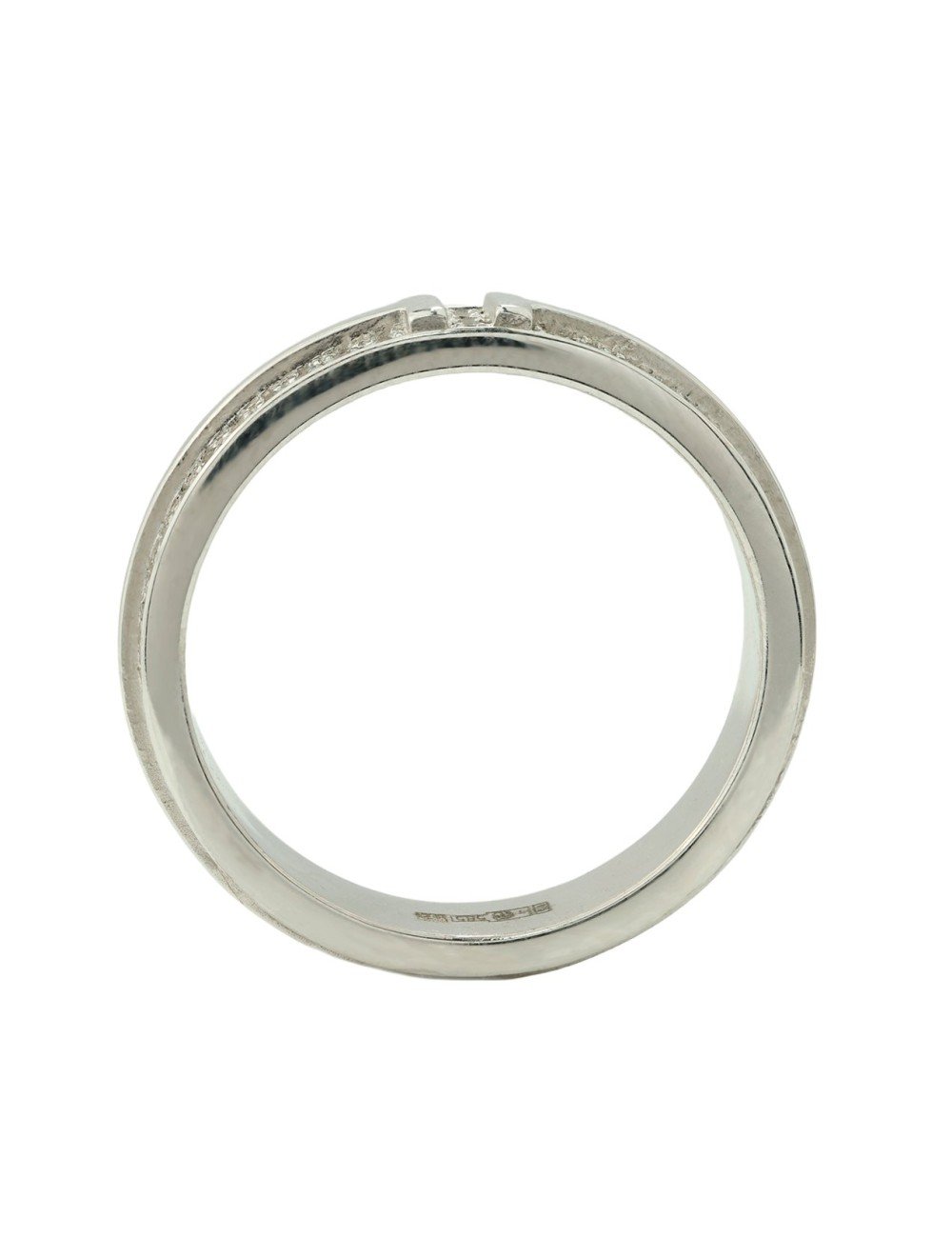 Кольцо из белого золота c бриллиантами