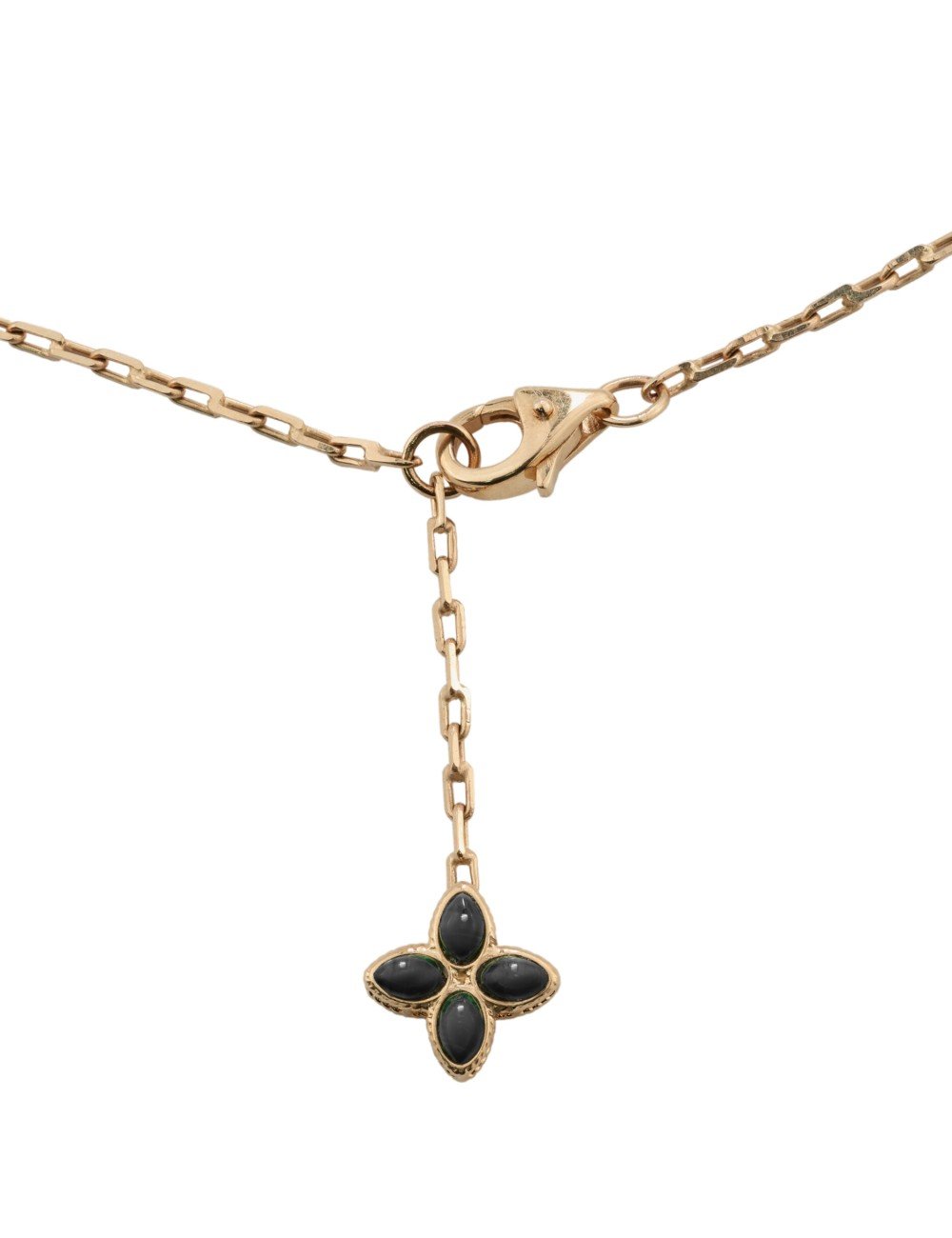 Колье из золота c бриллиантами и ониксом