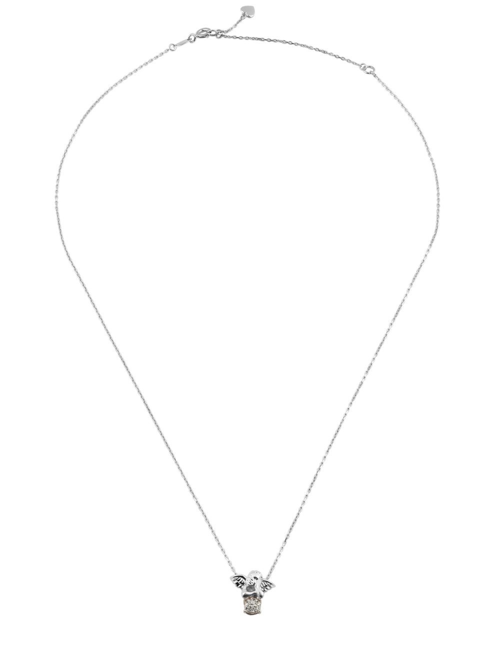 Колье из белого золота c бриллиантами