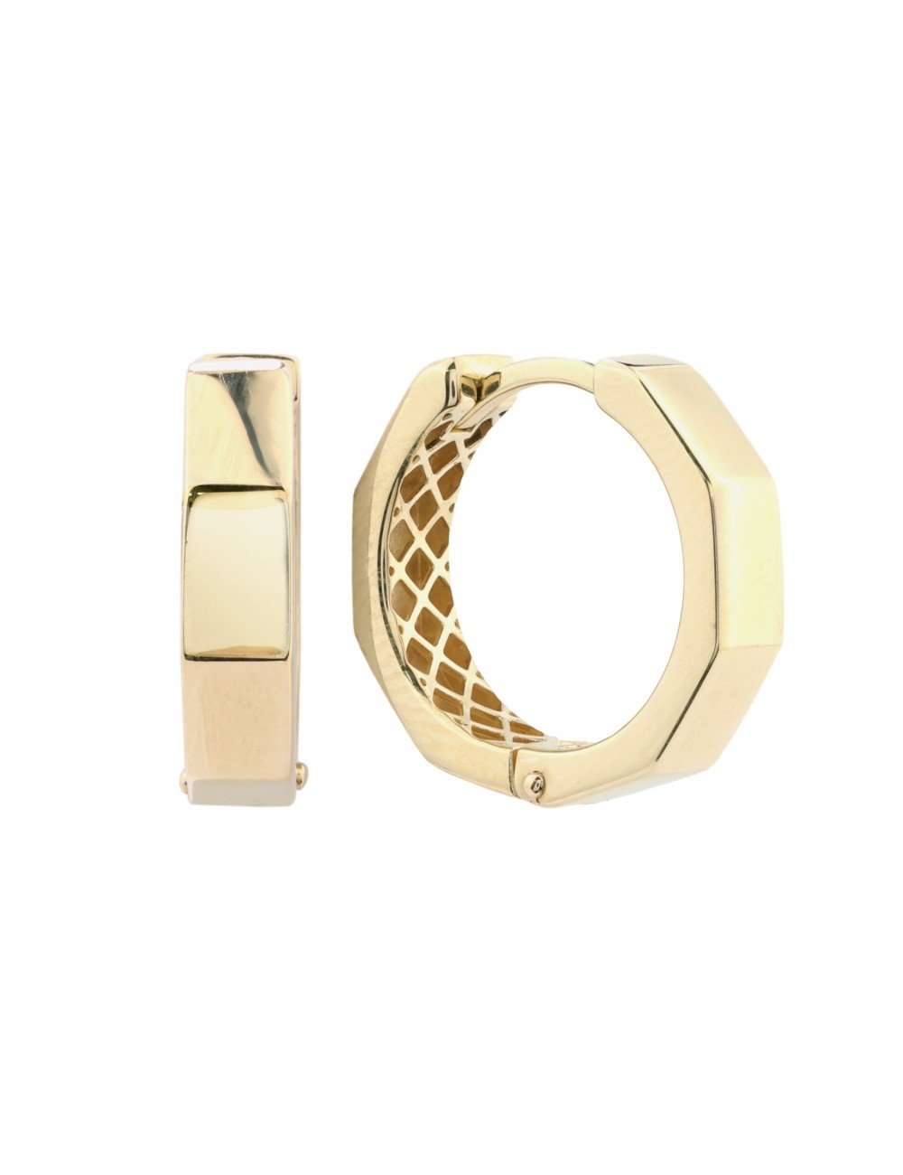 Серьги из лимонного золота