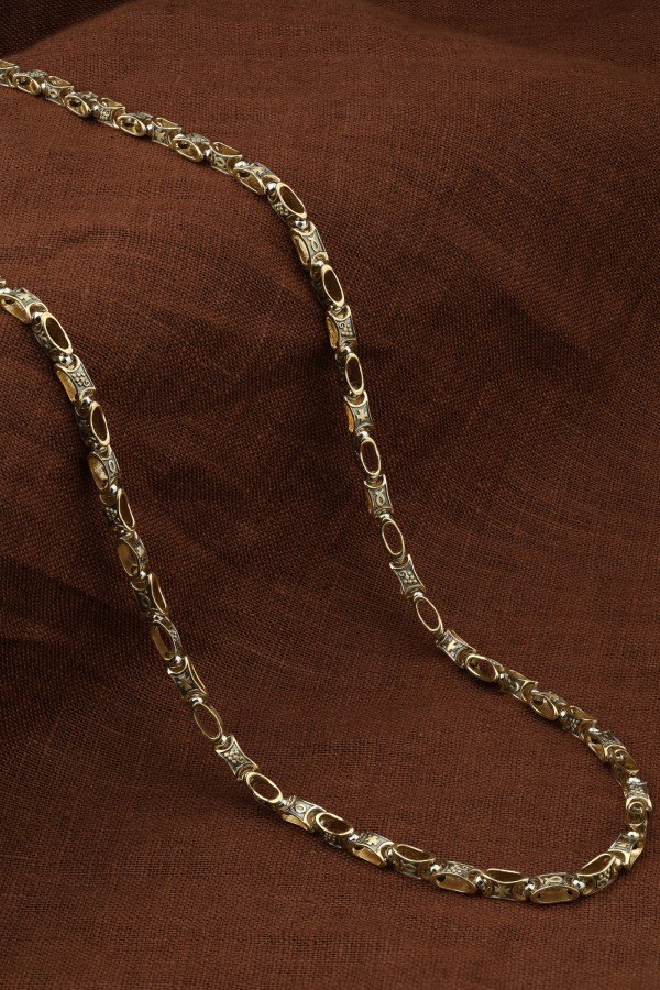 Цепь из лимонного золота