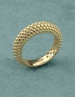 Кольцо из лимонного золота
