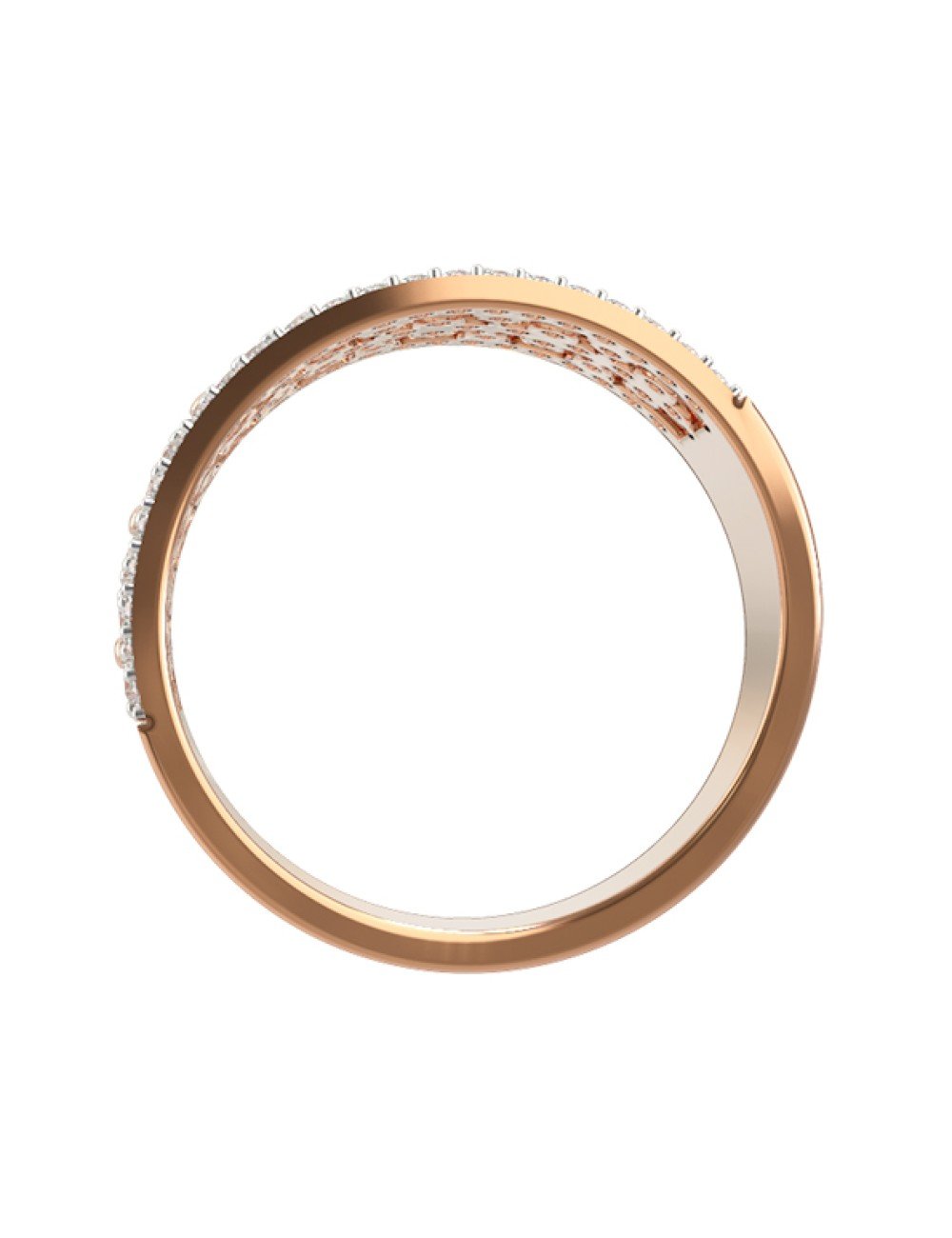 Кольцо из золота c бриллиантами