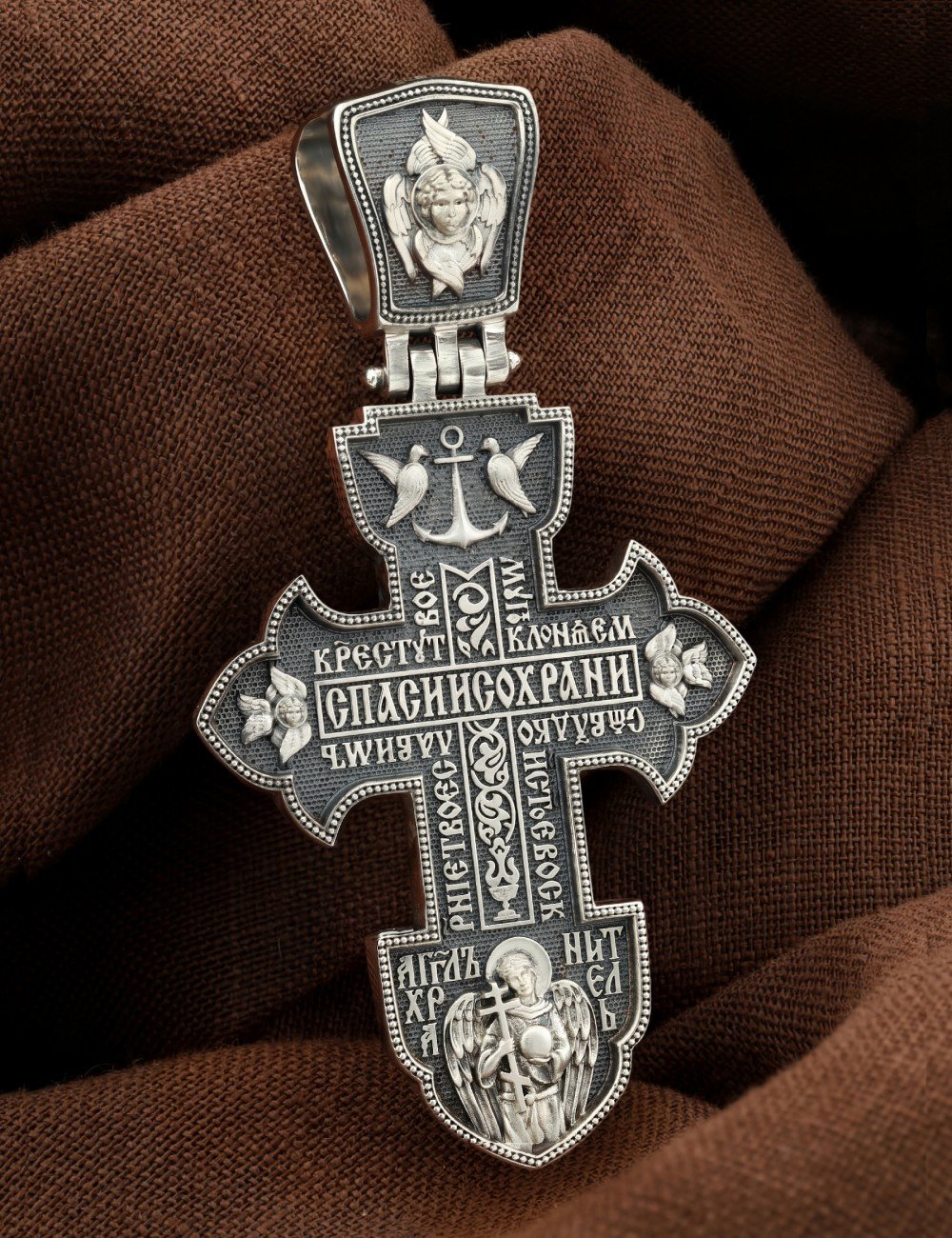 Крест из серебра 925 пробы