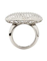 Кольцо из белого золота c рубином