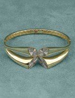 Браслет из лимонного золота c рубином