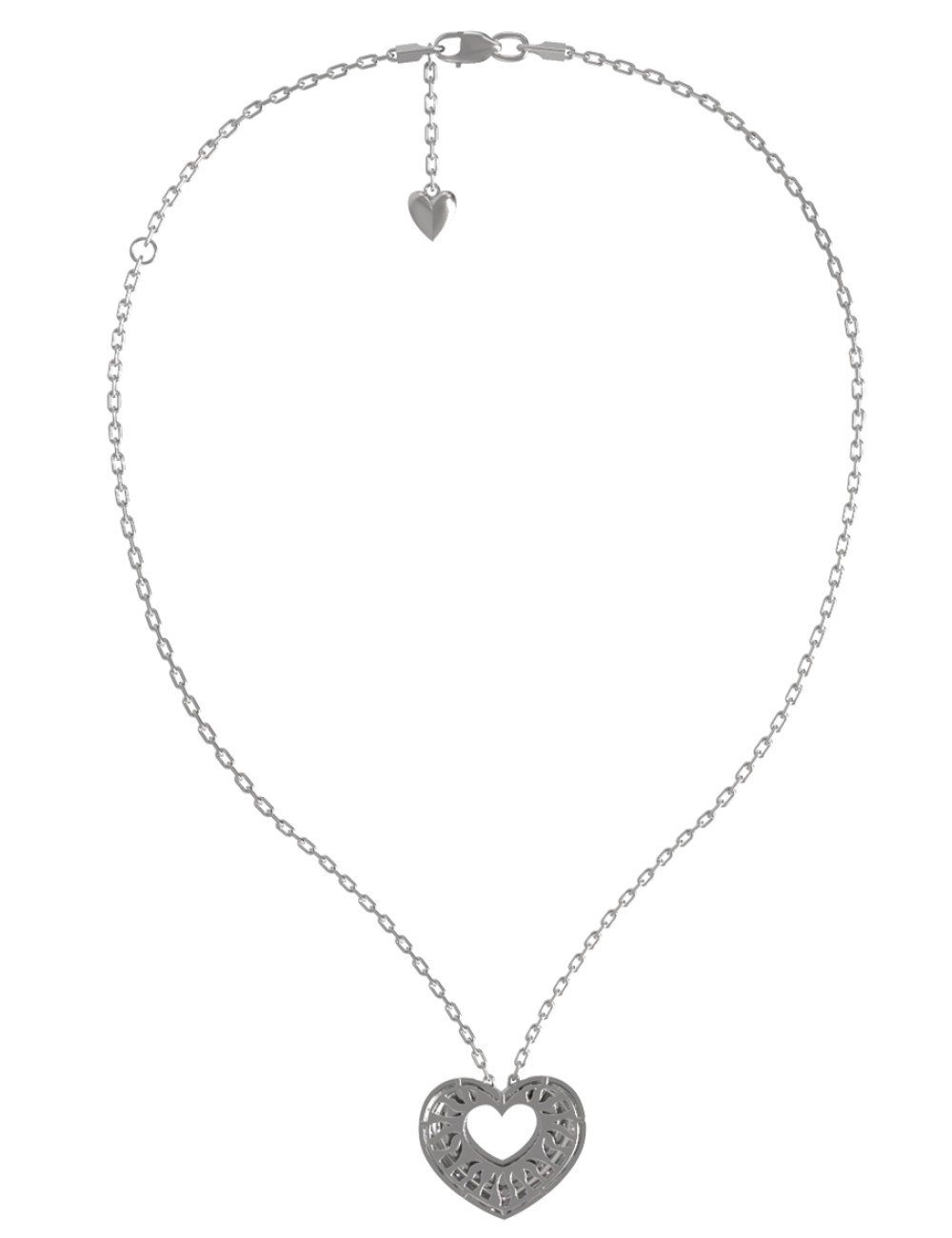 Колье из белого золота c бриллиантами