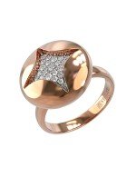 Кольцо из золота c бриллиантами