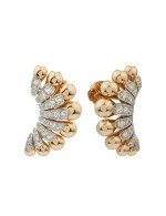 Серьги из золота c бриллиантами