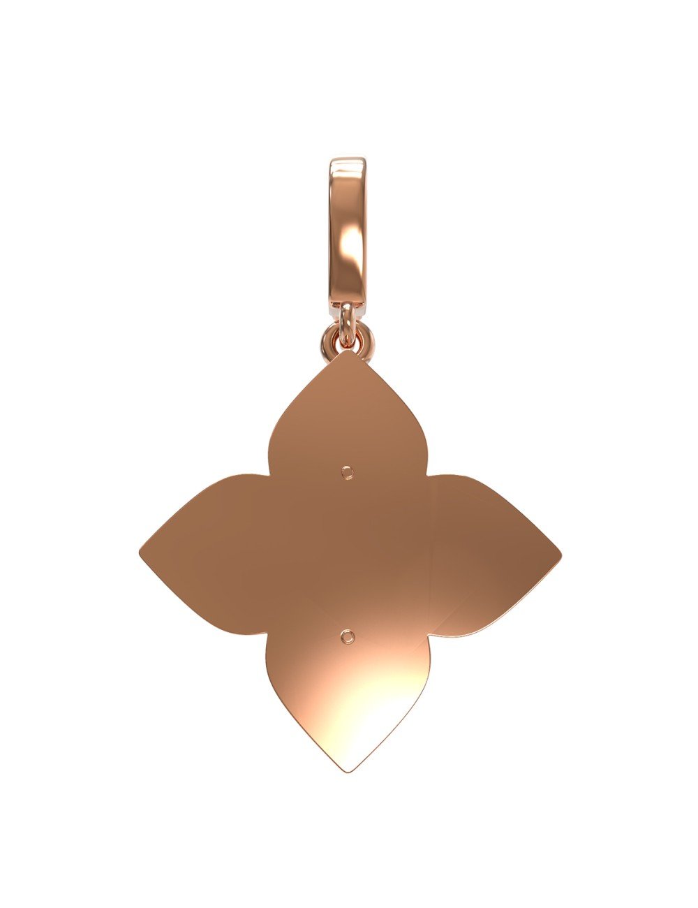 Подвеска из золота c бриллиантами и перламутром