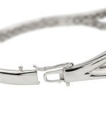 Браслет из белого золота c рубином