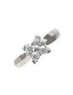 Кольцо из белого золота c бриллиантами