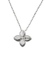 Колье из белого золота c бриллиантами и ониксом