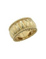 Кольцо из лимонного золота