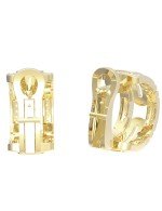 Серьги из лимонного золота c бриллиантами