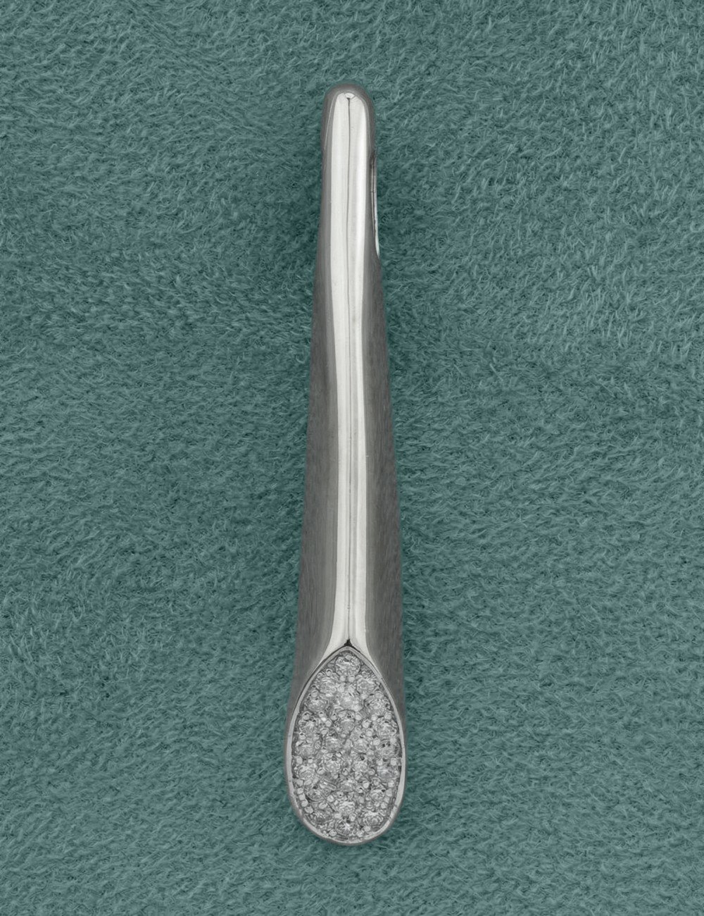 Подвеска из белого золота c бриллиантами