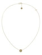 Колье из лимонного золота c бриллиантами