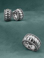 Серьги из белого золота