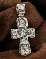 Крест из серебра 925 пробы