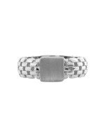 Кольцо из белого золота