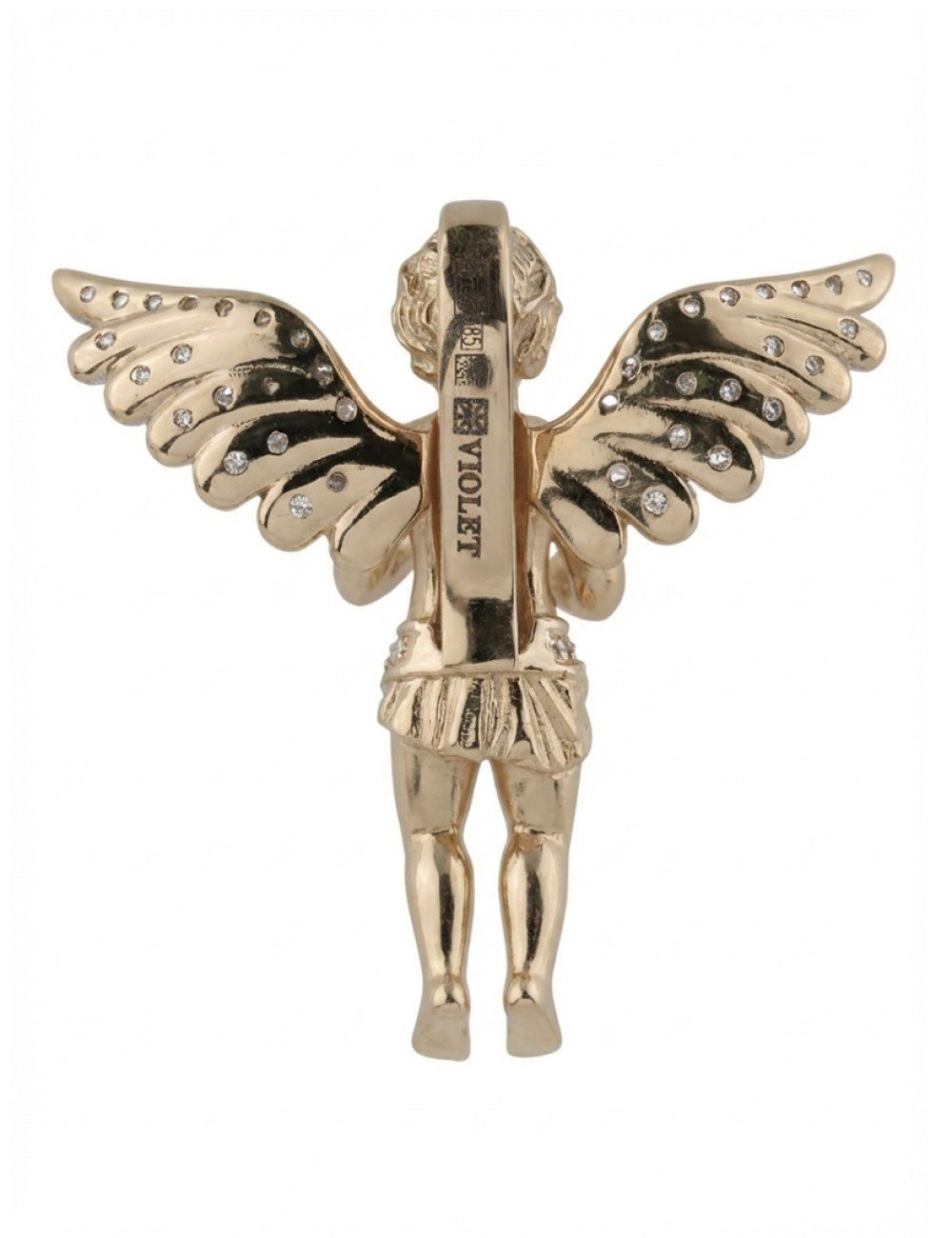 Подвеска из золота c фианитом