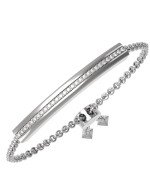 Браслет из белого золота c бриллиантами