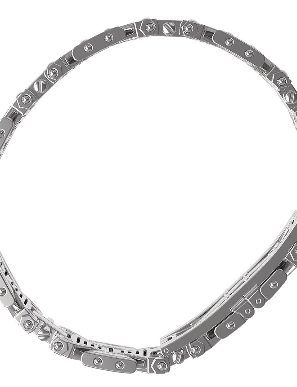 Браслет из белого золота c бриллиантами