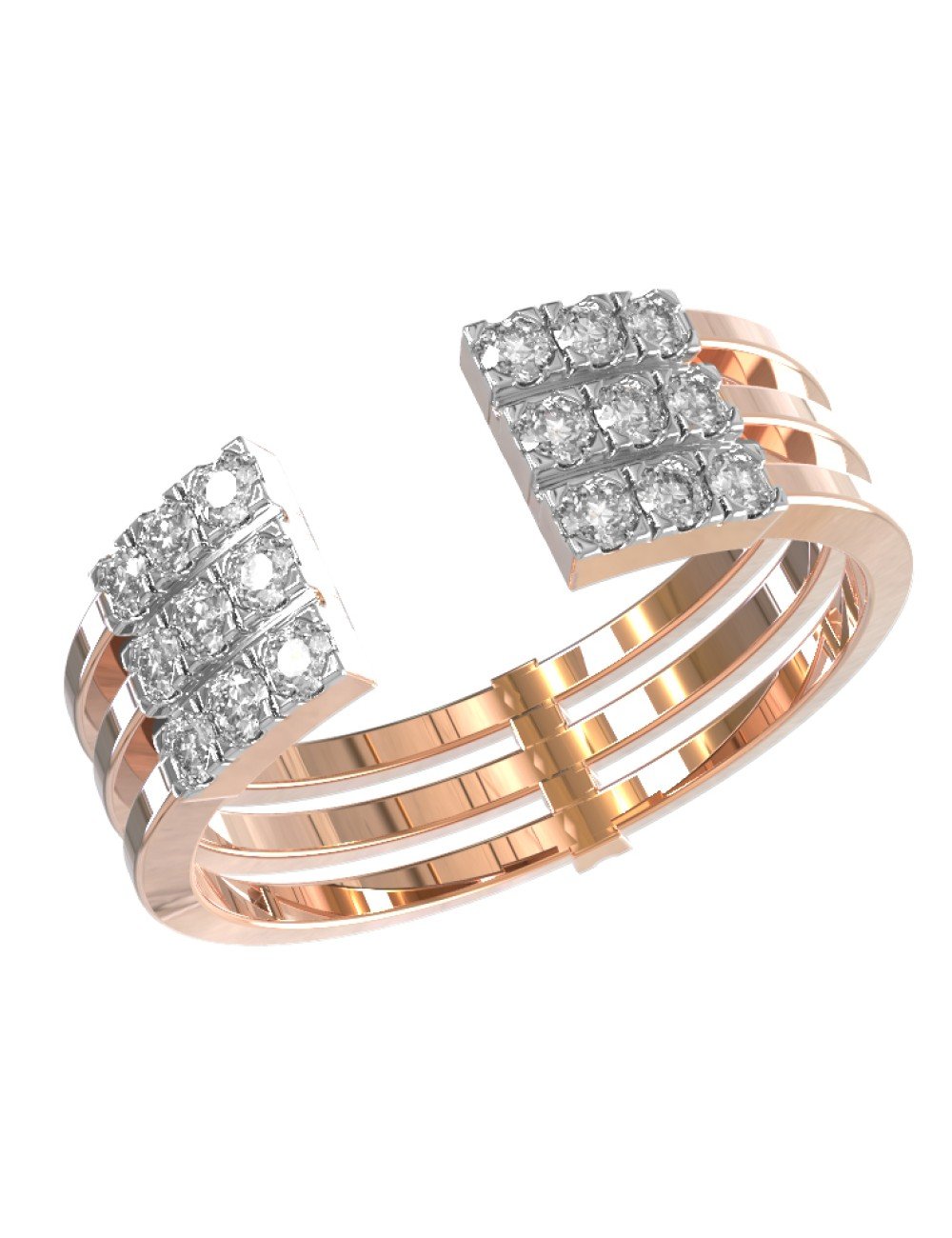 Кольцо из золота c бриллиантами