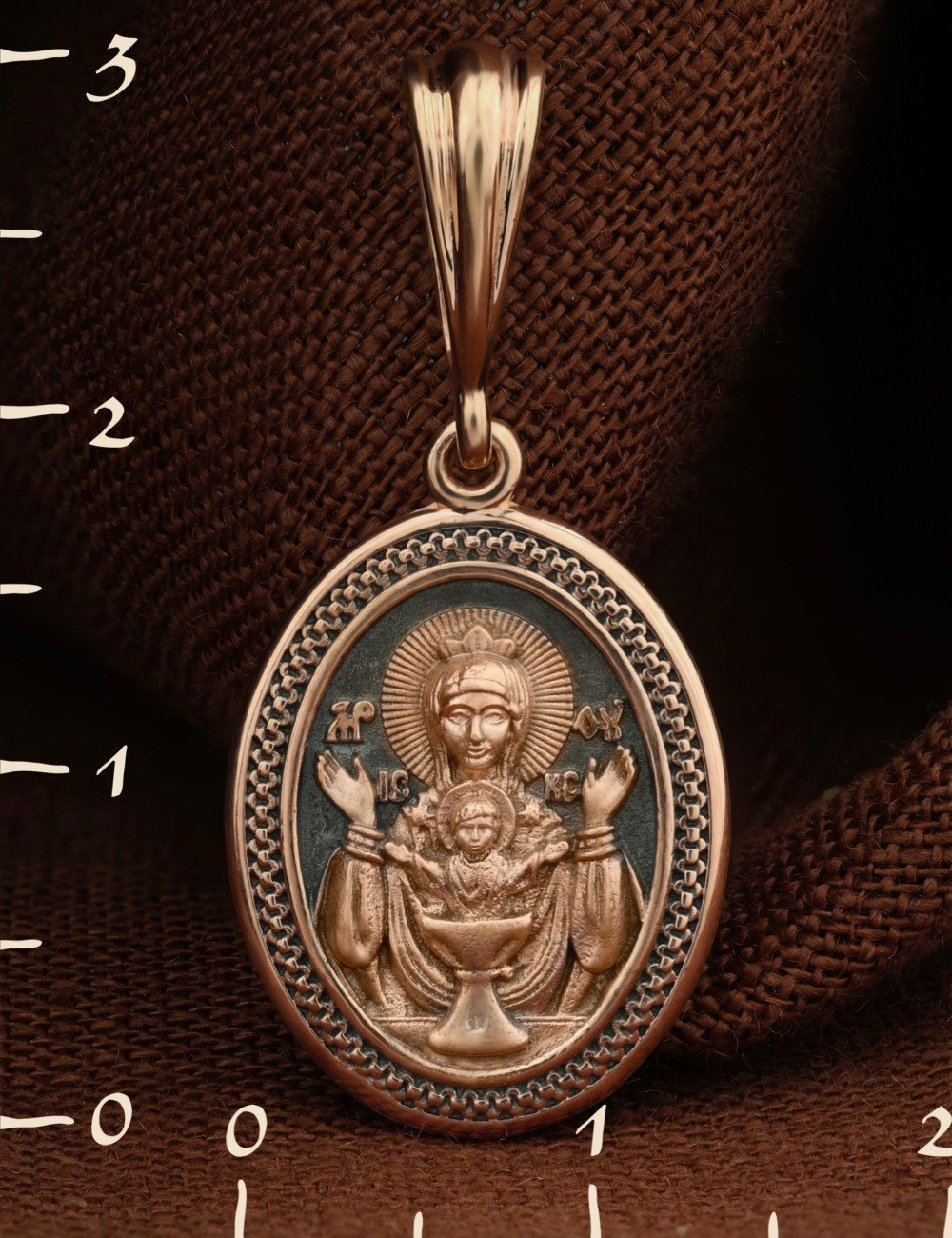 Образок из золота