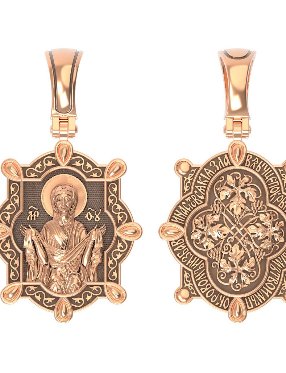 Образок из золота