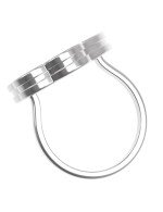 Кольцо из белого золота c лазуритом