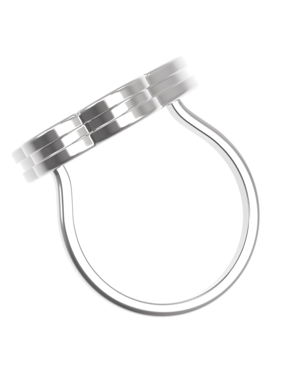 Кольцо из белого золота c лазуритом