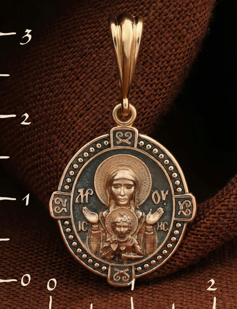 Образок из золота