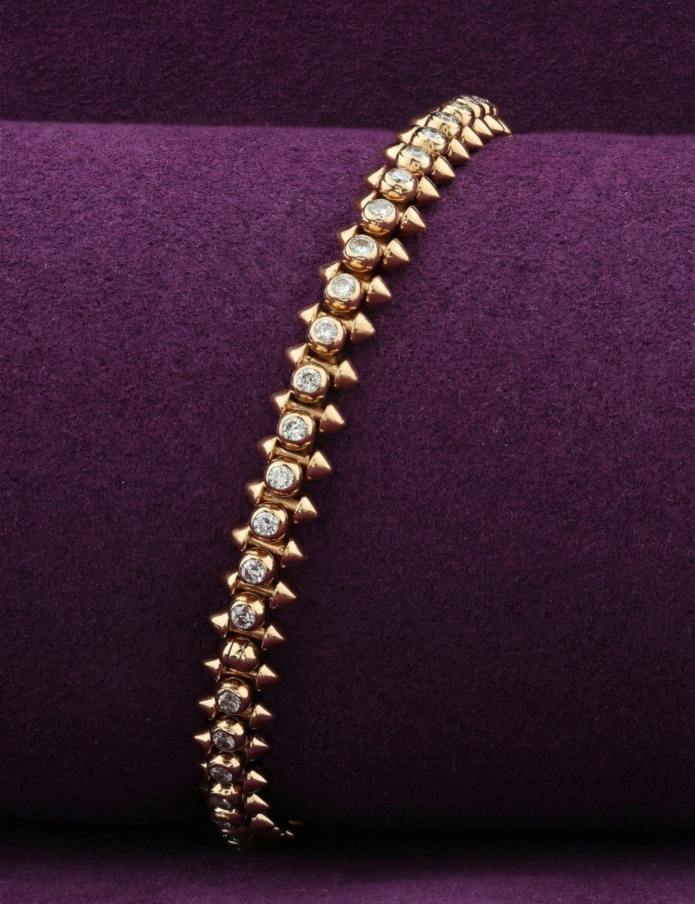 Браслет из золота c бриллиантами