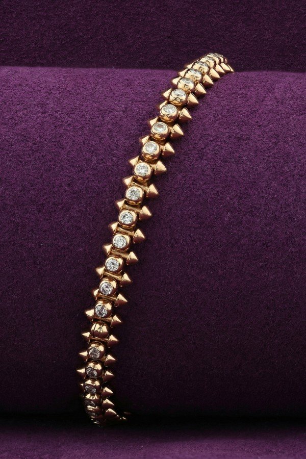 Браслет из золота c бриллиантами