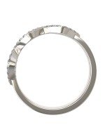 Кольцо из белого золота c бриллиантами