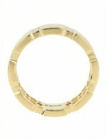 Кольцо из лимонного золота c бриллиантами