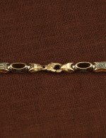 Цепь из лимонного золота