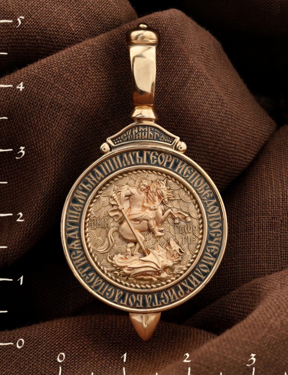 Образок из золота